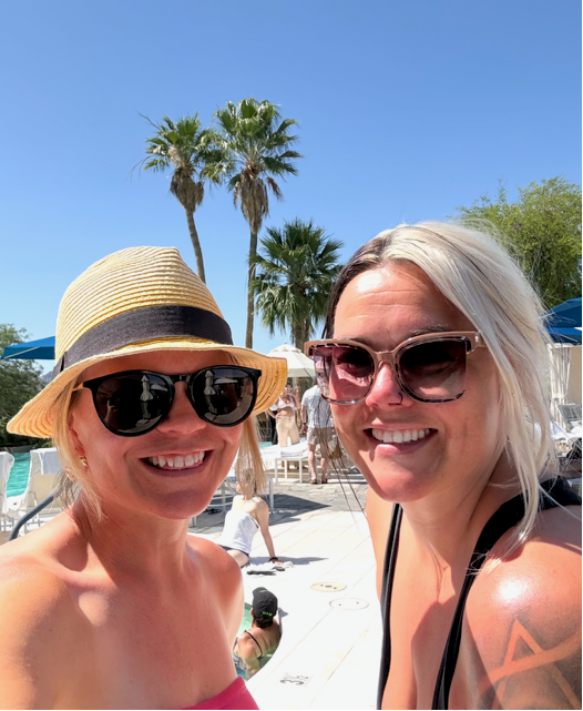 Erica and Amy
